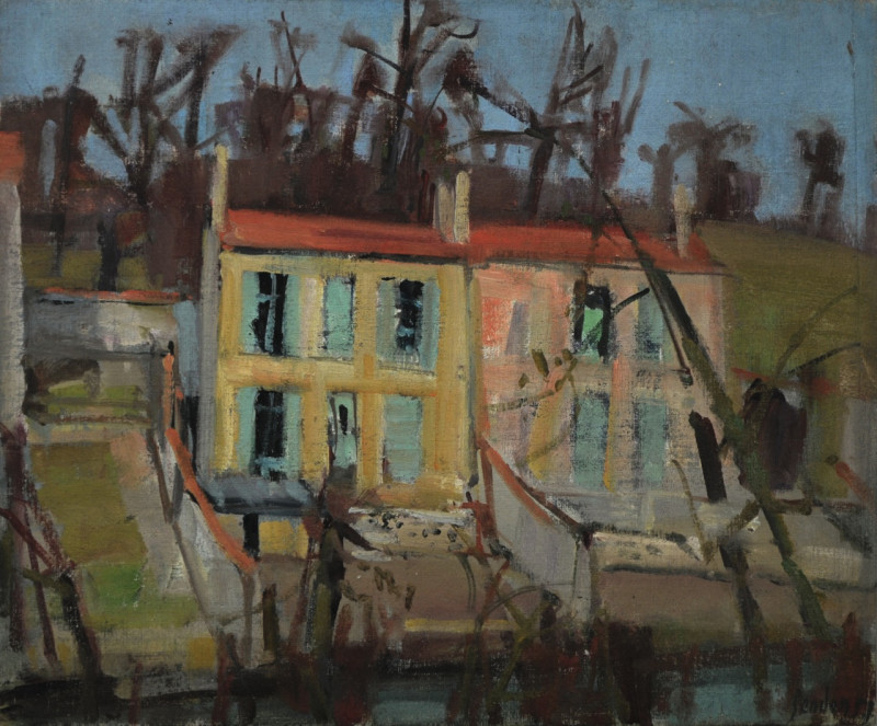 Paris, en banlieu, 1957