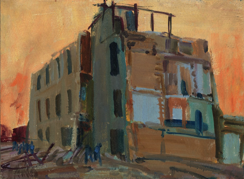 La maison à moitié demolié, ca