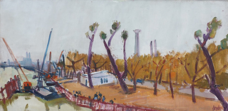 La construction du pont, 1967