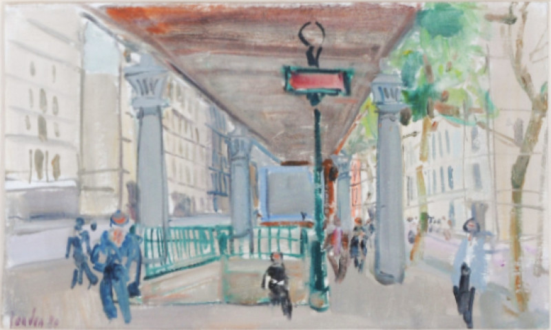 La Station de Métro, 1980