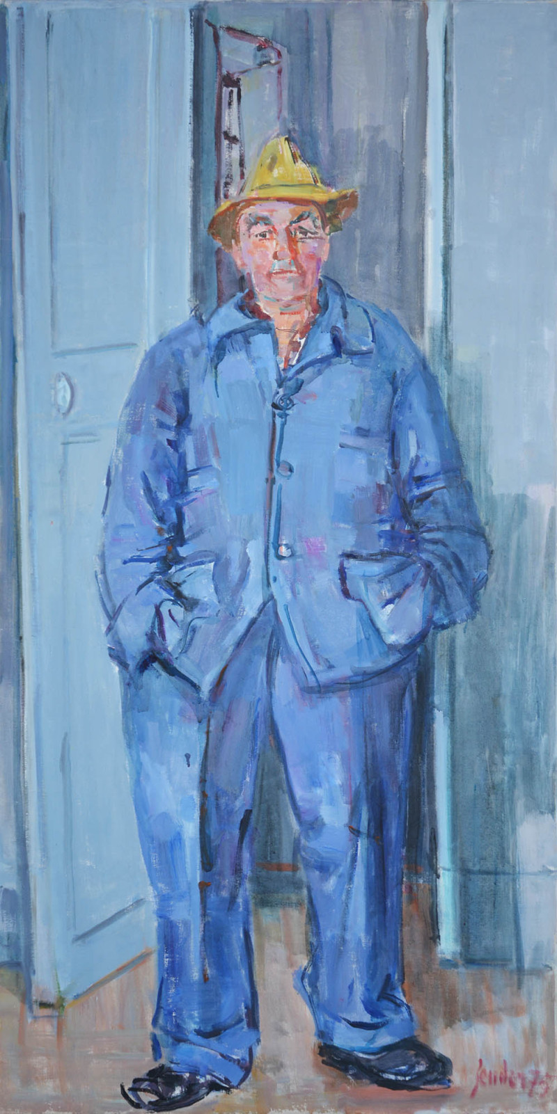L'ouvrier en bleu, 1975