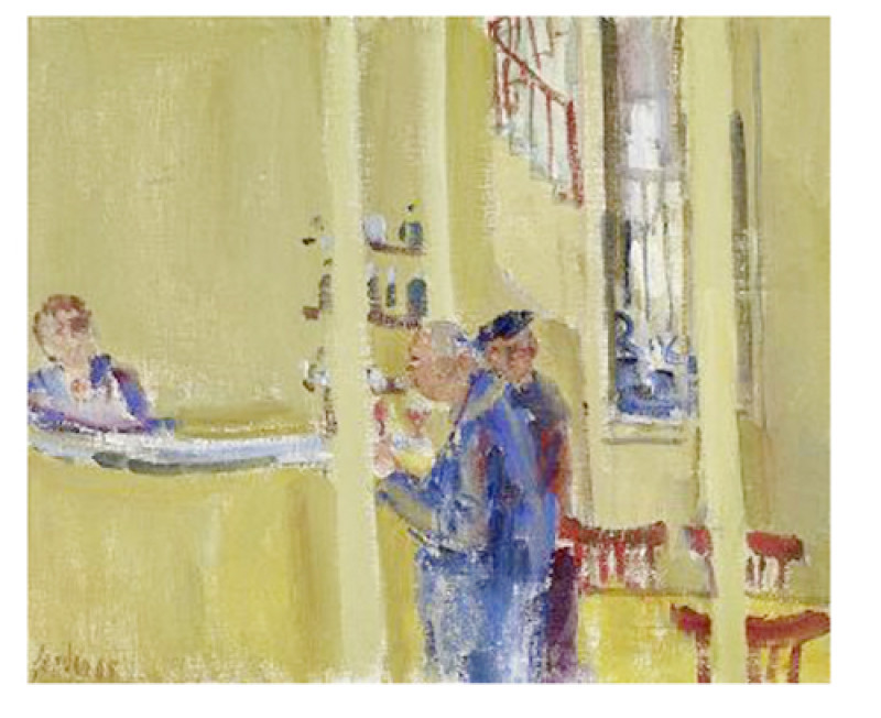 Le Bistro jaune, 1965.