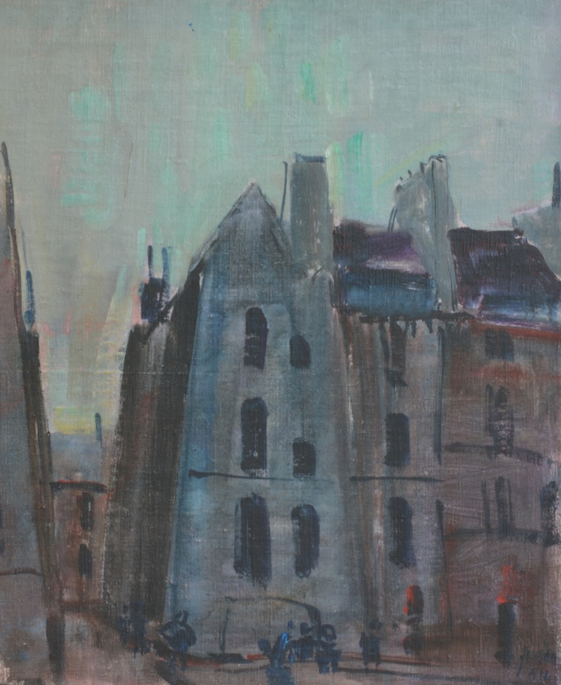 Paris, La Cour, 1964