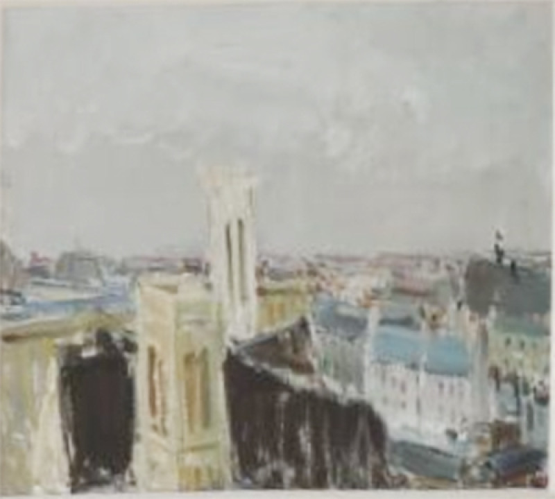 Blick über die Dächer von Paris.