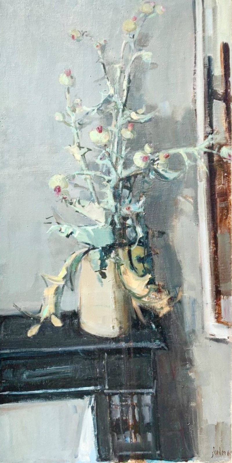 Disteln in Vase, 1960