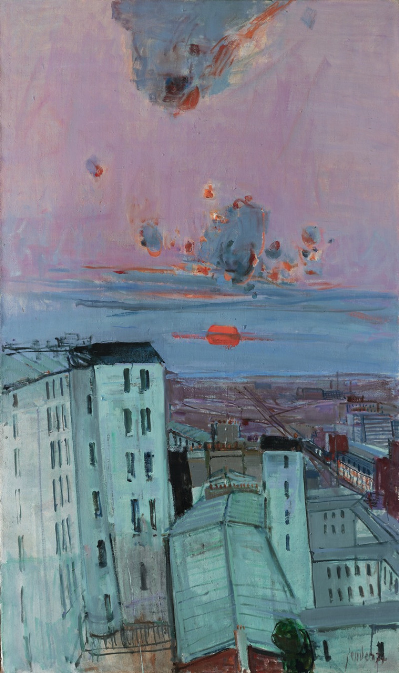 Le nuage éclaté, 1974