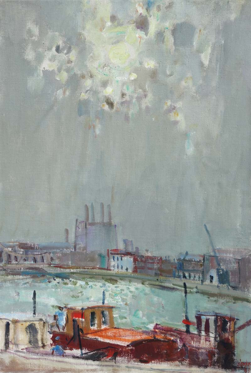 Spiegelung im Wasser, 1963