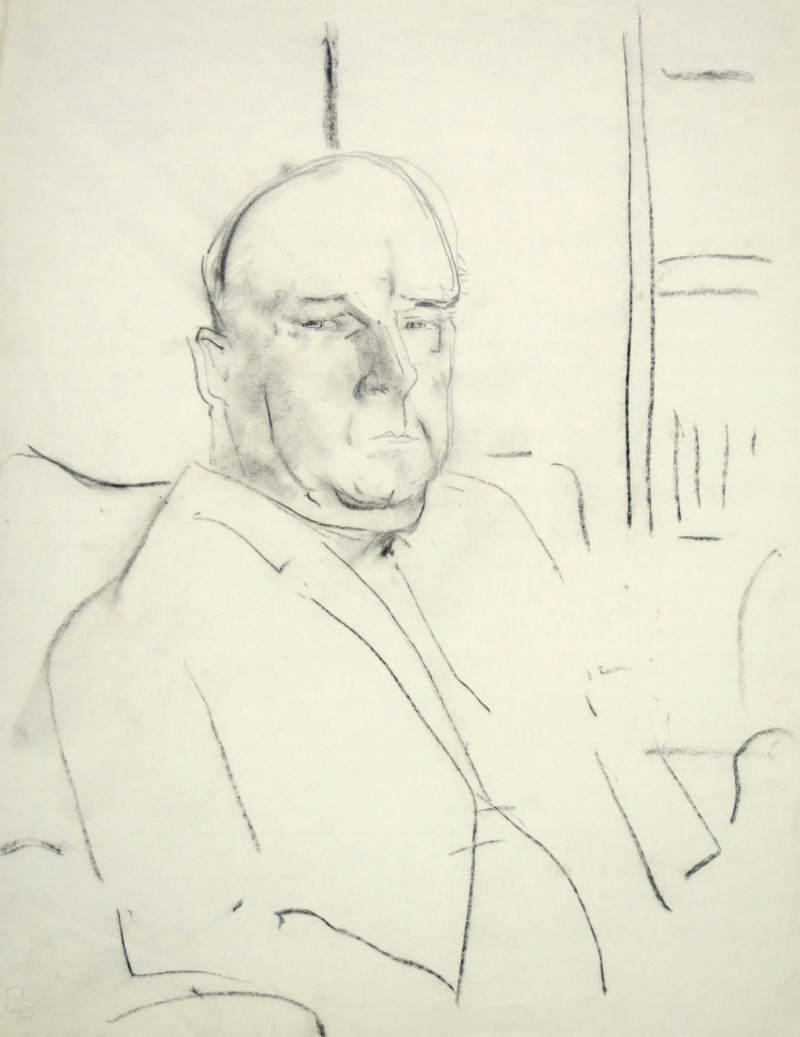 Skizze, Männerporträt