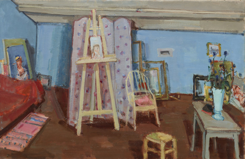 Das Atelier in MItheuil, 1937/38