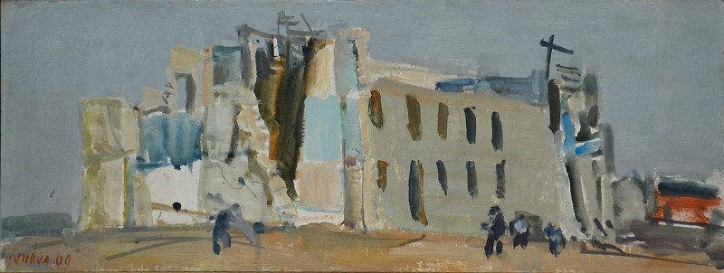 La maison demolée, verso Passage, 1969