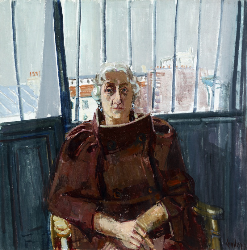 Nelly im Atelier, 1970